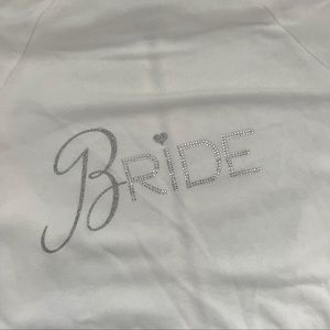 Victoria Secret Bride Zip Sweatshirt